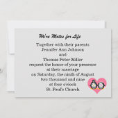 ジェニ結婚ファー&トマス 招待状 (裏面)