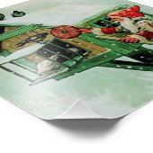 ジェニ食べ物を与えー・ナイストロムの「冬の鳥」 フォトプリント            (角)