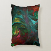 ジェネシスノヴァ抽象芸術アートアクセントピロー アクセントクッション (正面(垂直))