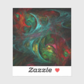 ジェネシスノヴァ抽象芸術アート シール (シート)