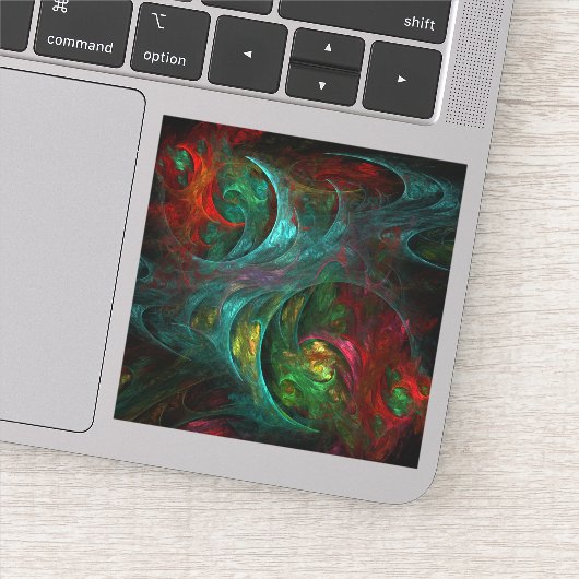 ジェネシスノヴァ抽象芸術アート シール (詳細)