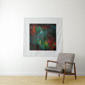 ジェネシスノヴァ抽象芸術アート タペストリー (インサイチュ)