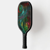 ジェネシスノヴァ抽象芸術アート ピックルボールラケット (左)