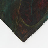 ジェネシスノヴァ抽象芸術アート フリースブランケット (角)