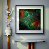 ジェネシスノヴァ抽象芸術アート ポスター