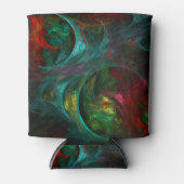 ジェネシスノヴァ抽象芸術アート 缶クーラー (正面)