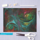 ジェネシスノヴァ抽象芸術アート 薄葉紙 (クラフト)