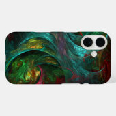 ジェネシスノヴァ抽象芸術アート Case-Mate iPhoneケース (裏面 (横))