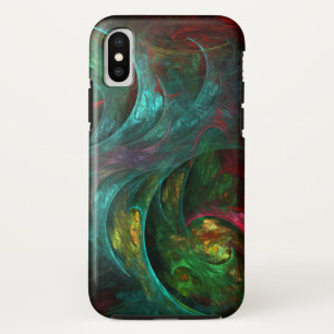 ジェネシスノヴァ抽象芸術アート iPhone XSケース