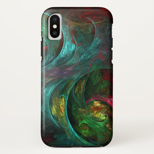 ジェネシスノヴァ抽象芸術アート Case-Mate iPhoneケース (裏面)