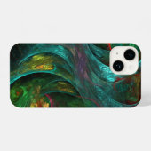 ジェネシスノヴァ抽象芸術アート iPhoneケース (裏面横)