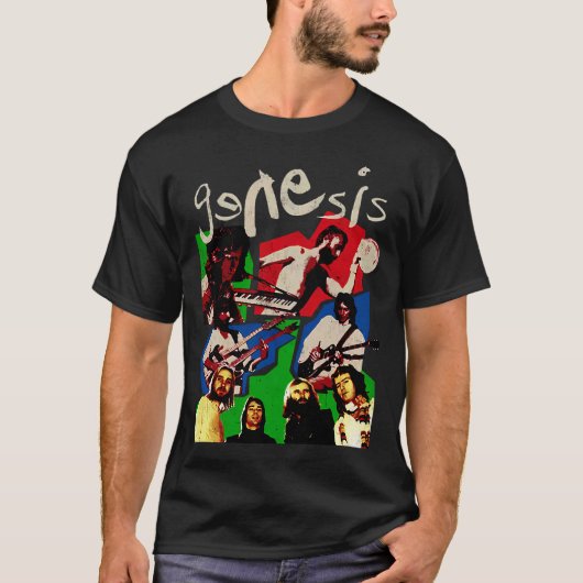 ジェネシスバンド アートのギフト Tシャツ (正面)