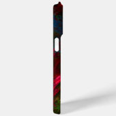 ジェネシスブルー抽象芸術アート Case-Mate iPhoneケース (裏面 / 右)