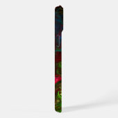 ジェネシスブルー抽象芸術アート iPhoneケース (右側面)