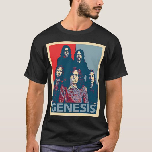 ジェネシスロックバンド Tシャツ (正面)