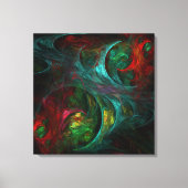 ジェネシス抽象芸術アートキャンバスプリントプリント キャンバスプリント (正面)