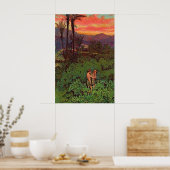 ジェネシス3アダムとエバ離れエデン ポスター (キッチン)