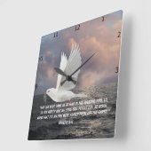 ジェネシス8:11 スクエア壁時計 (傾斜)