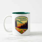 ジェネシーバレーグリーンウェイニューヨークカラーズ ツートーンマグカップ (左)