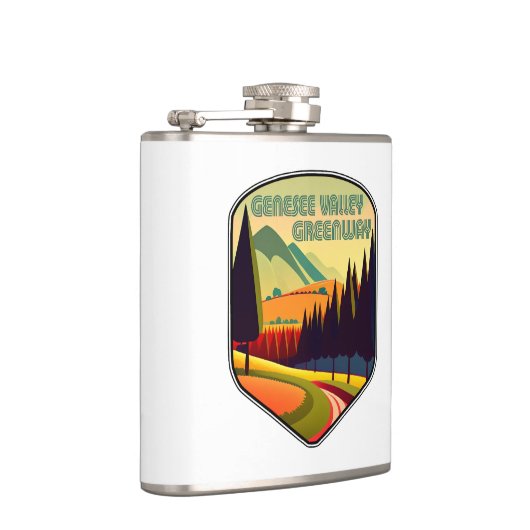 ジェネシーバレーグリーンウェイニューヨークカラーズ フラスク (右)