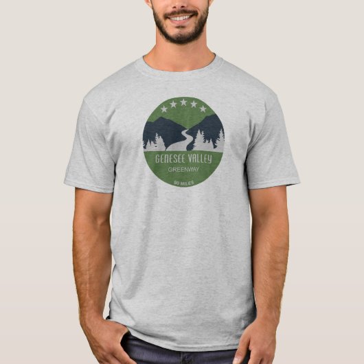 ジェネシーバレーグリーンウェイニューヨーク Tシャツ (正面)