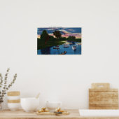 ジェネシーバレーパークボーティングシーン ポスター (キッチン)