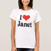 ジェネットが大好き Tシャツ (正面)