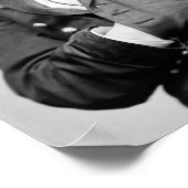 ジェネラルシャーマンハンドインコートポートレート ポスター (角)