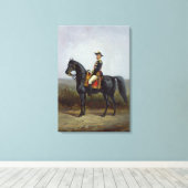 ジェネラルジョージアーネストボルランガー キャンバスプリント (インサイチュ (ウッドフロア))