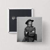 ジェネラルジョージカスター1 缶バッジ (正面&裏面)