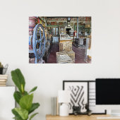 ジェネラルストア – バージニアシティ幽霊タウン – モンタナ ポスター (ホームオフィス)