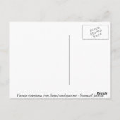 ジェネラルストーンウォールジャクソン ポストカード (裏面)