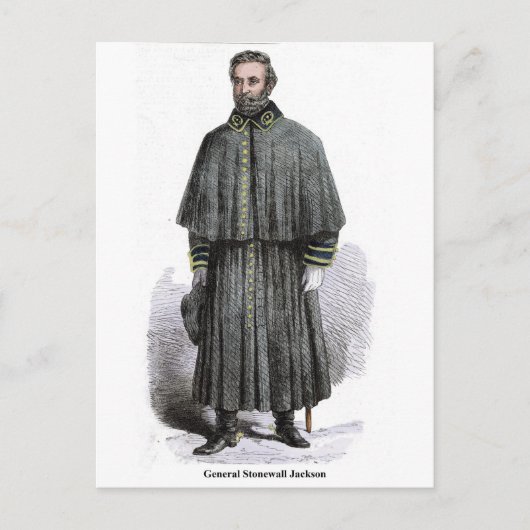 ジェネラルストーンウォールジャクソン ポストカード (正面)