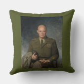 ジェネラルドワイトアイゼンハワー5つ星色彩の鮮やかポートレート クッション (裏面)