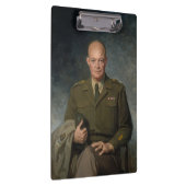 ジェネラルドワイトアイゼンハワー5つ星色彩の鮮やかポートレート クリップボード (右)