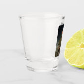 ジェネラルドワイトアイゼンハワー5つ星色彩の鮮やかポートレート ショットグラス (左)