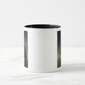 ジェネラルドワイトアイゼンハワー5つ星色彩の鮮やかポートレート マグカップ (中央)