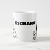 ジェネラルハウスビルダー漫画 ジャンボコーヒーマグカップ (正面)