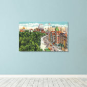 ジェネラルビューオブトレモント通り キャンバスプリント (インサイチュ (ウッドフロア))