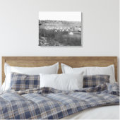 ジェネラルブルックズキャンプのパインリッジ近く キャンバスプリント (インサイチュ (寝室))