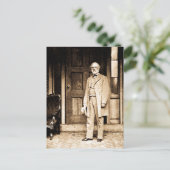 ジェネラルロバートE.リーヴィンテージマシュー・ブレイディ ポストカード (スタンド正面)