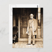 ジェネラルロバートE.リーヴィンテージマシュー・ブレイディ ポストカード (正面/裏面)