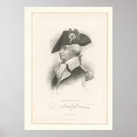 ジェネラル不機嫌アンソニー・ウェイン ポスター (正面)