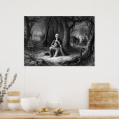 ジェネラル祈ワシントンS At Valley Forge ポスター (キッチン)