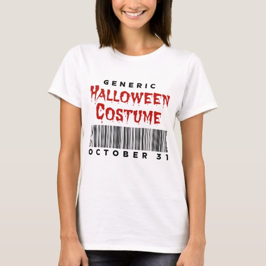 ジェネリックハロウィンコスチューム 10月31日 Tシャツ (正面)
