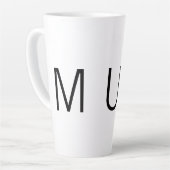 ジェネリックマグ カフェラテマグ (左アングル)