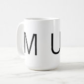 ジェネリックマグ コーヒーマグカップ (正面左)