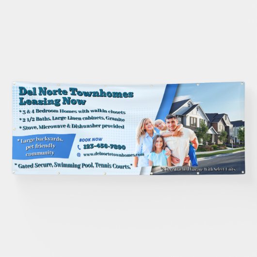 ジェネリックレカスタマイズースタウンホームズアパートメンツ 横断幕 (横)