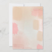 ジェネリック·ビジネス·グランド·リオープン·抽象芸術·ピンク 招待状 (裏面)