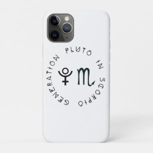 ジェネレーション・プルートー・イン・スコーピオ(蠍座の冥王星世代)占星術 十二星座 iPhone 11 PROケース